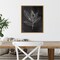 Indigo Blooms IV Black by Wild Apple Portfolio 16-in. W x 20-in. H. Canvas Wall Art Print Framed in Gold